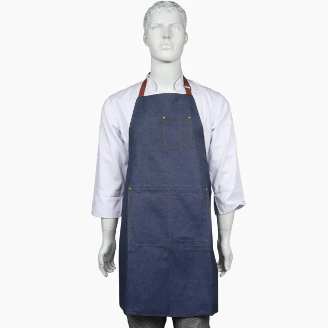 Pechera de Mezclilla Azul Claro