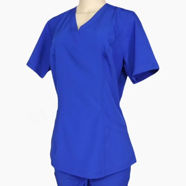 Top Clínico Azul Rey Dama