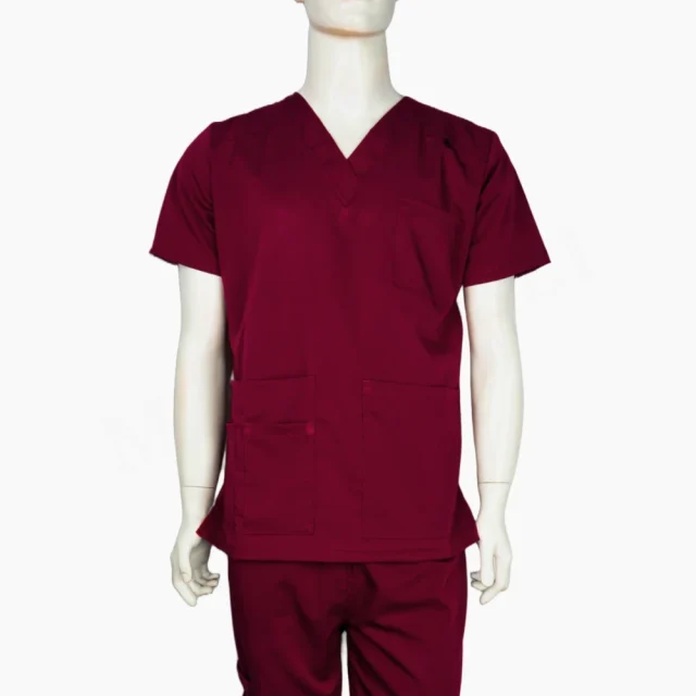 Top Clínico Burdeo Unisex