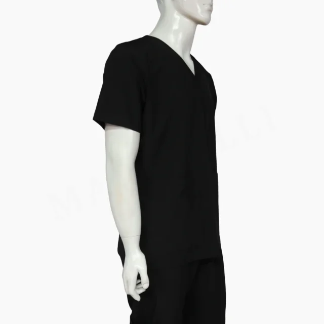 Top Clínico Negro Unisex