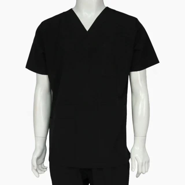 Top Clínico Negro Unisex