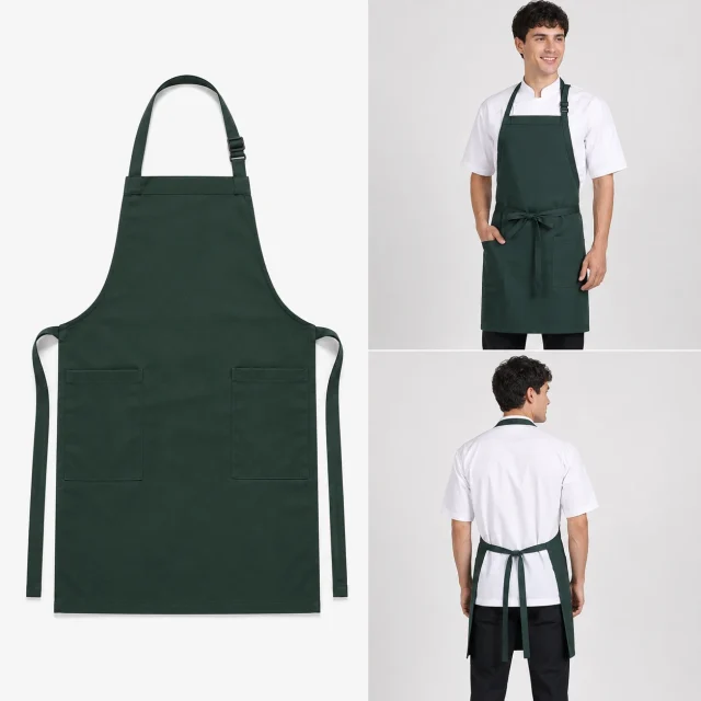 Pechera Verde Gabardina (1)
