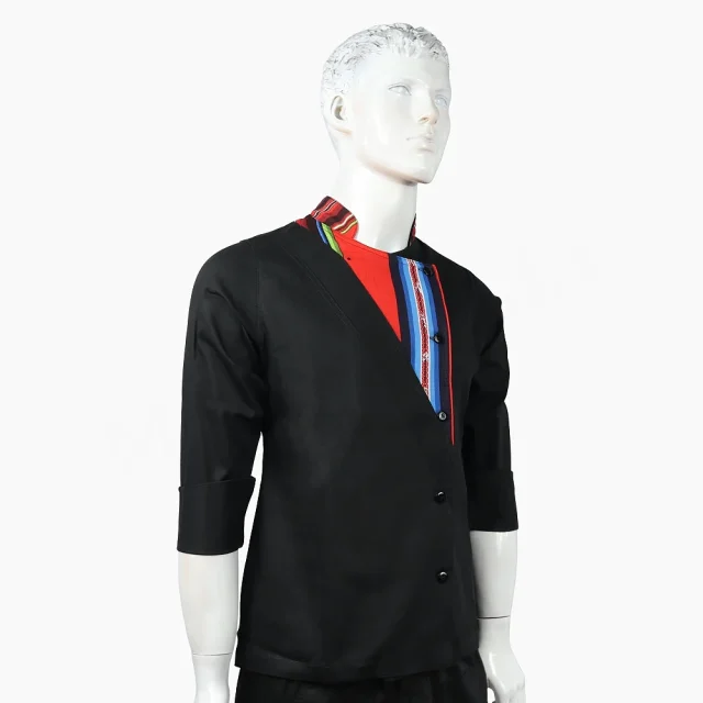 Chaqueta Chef Negra Aguayo