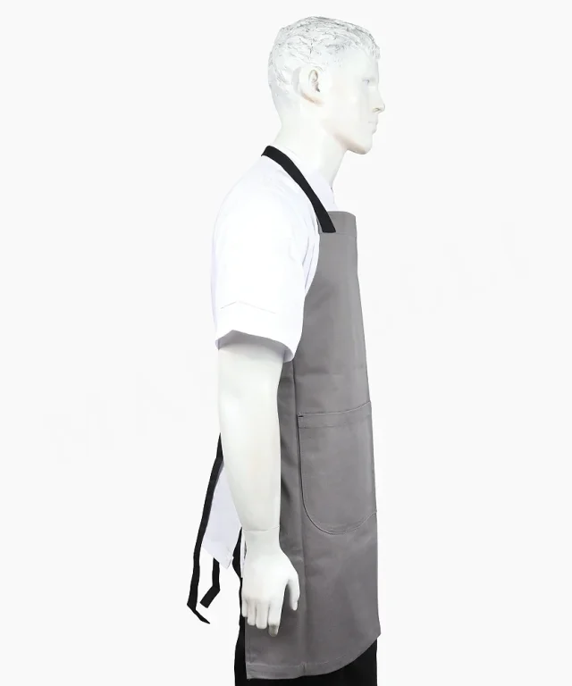 pechera gris gabardina chef cocina marinelli 1