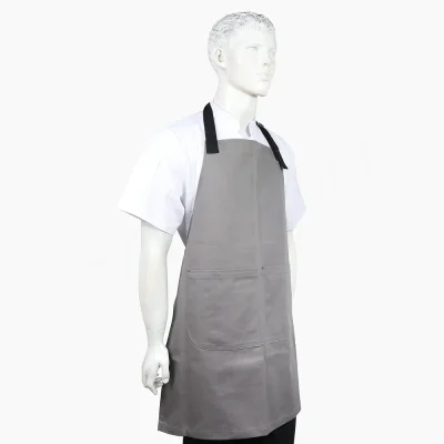 Pechera Gris Gabardina