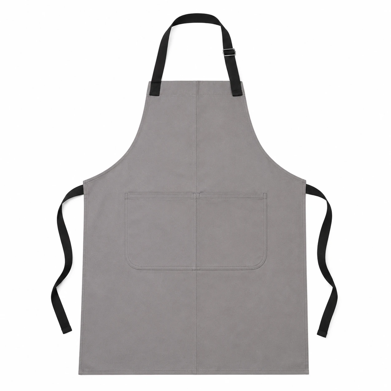pechera gris tiras negras gabardina (1)