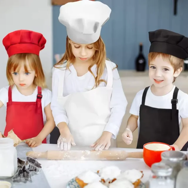 Set Chef Infantil Negro