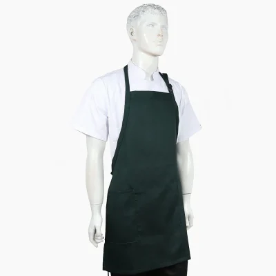 Pechera Verde Gabardina
