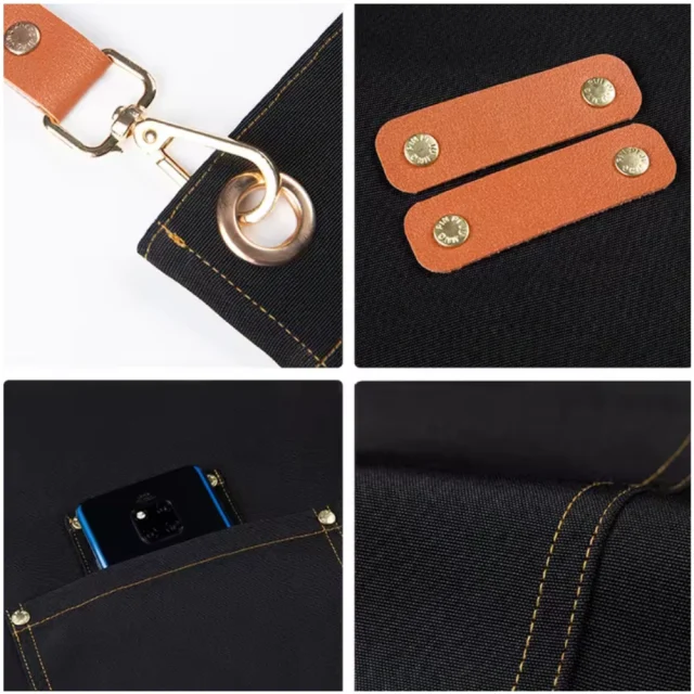 Pechera Negra Tiras Cruzadas Grises Modelo Crossback