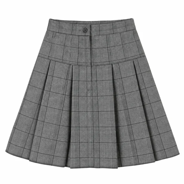 falda escolar gris