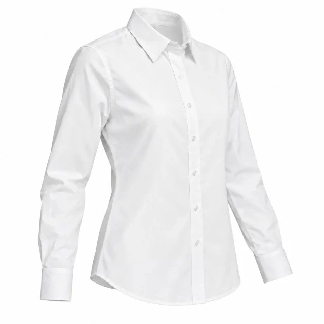 blusa popelina blanca manga larga marinelli (1)