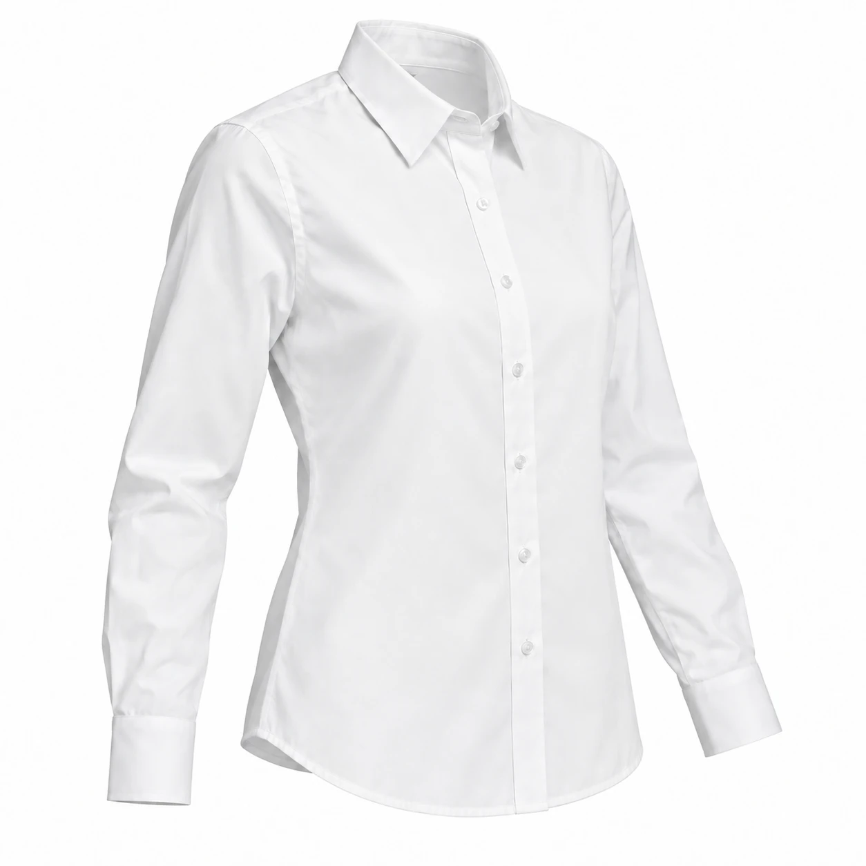 blusa popelina blanca manga larga marinelli (1)