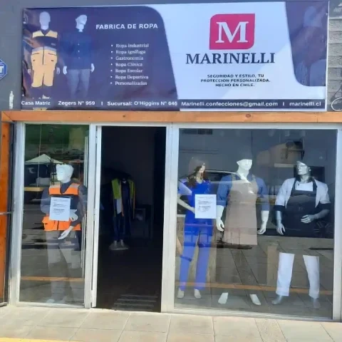 imagen local Fachada de la tienda Confecciones Marinelli